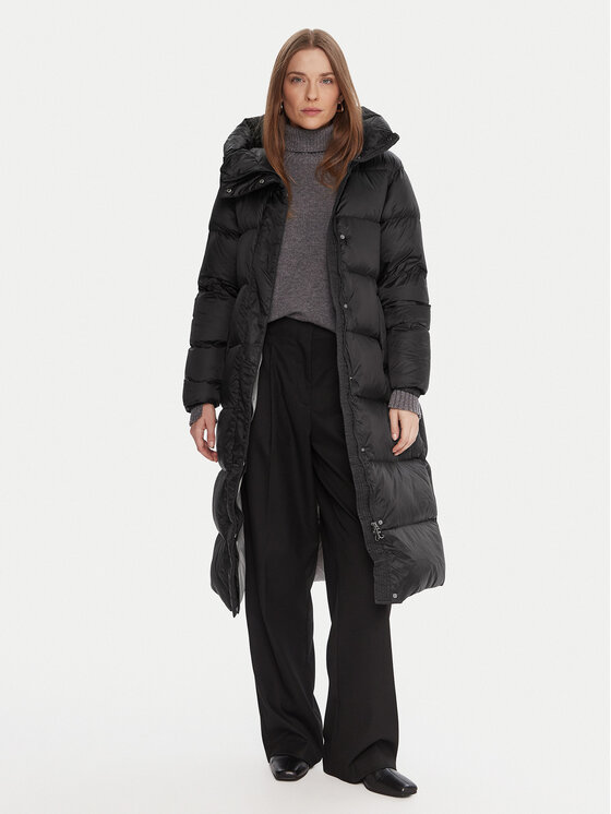 Hetregó Hetregó Зимно яке Karen 8P605 25WD02 Черен Regular Fit