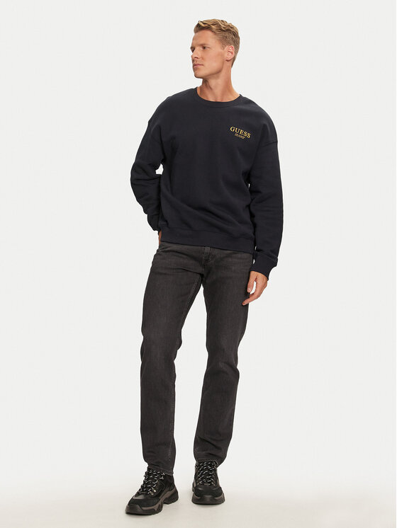 Guess Guess Світшот M4BQ40 K9V31 Cиній Regular Fit