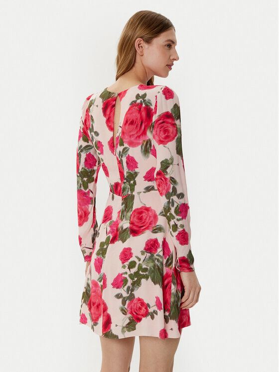 Guess Guess Vestito da giorno W5RK39 WGLC2 Rosa Regular Fit