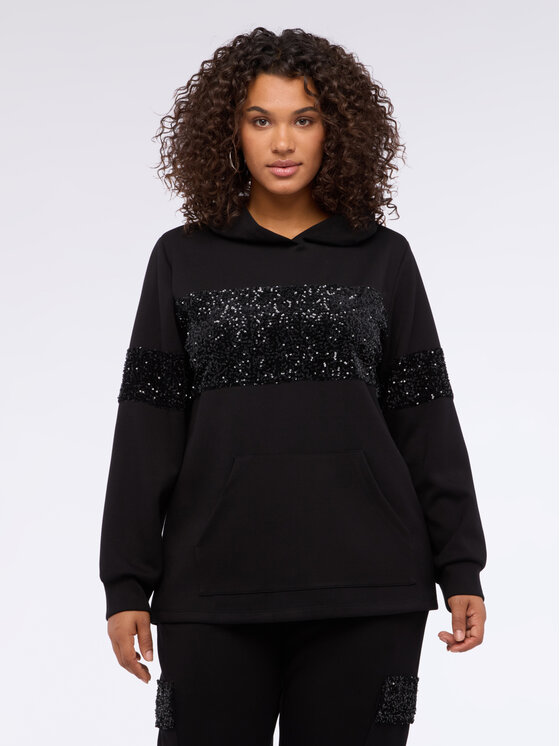 Fiorella Rubino Fiorella Rubino Felpa G807L008746N033 Nero Regular Fit