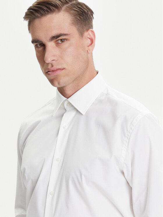 BOSS BOSS Košeľa H-Joe 50545075 Biela Regular Fit