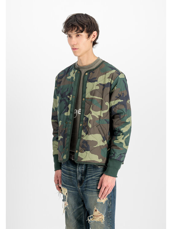 Alpha Industries Alpha Industries Kurtka outdoor Studio Liner Outdoor Jacket Khaki Loose Fit