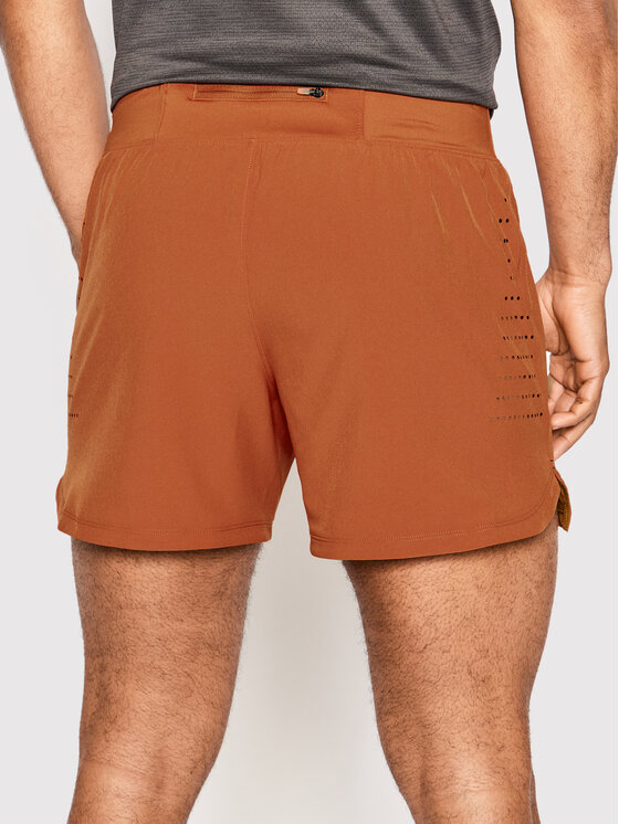 Under Armour Short de sport Speedpocket 5 1361486 Orange Loose Fit