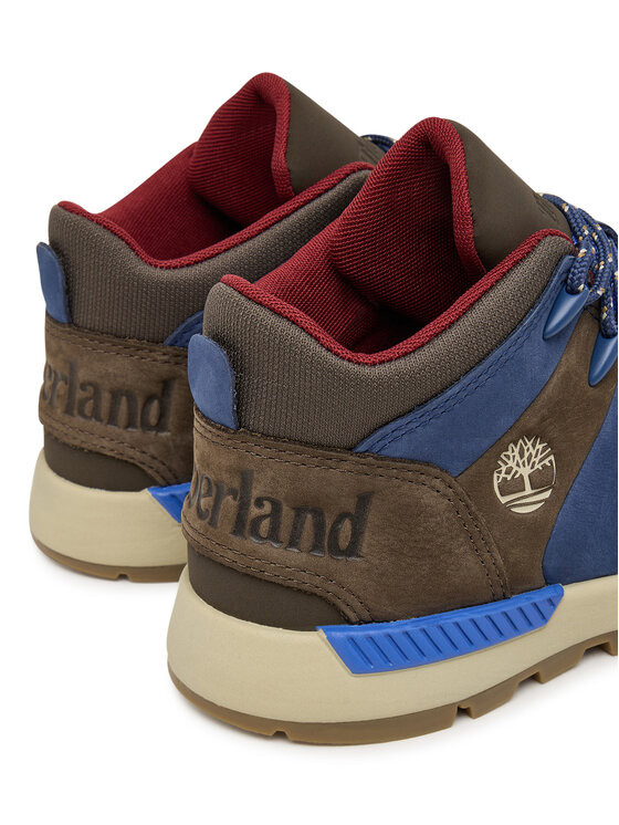 Timberland Timberland Trzewiki Mid Lace UP SneakerTB0A6AG5EP21 Niebieski