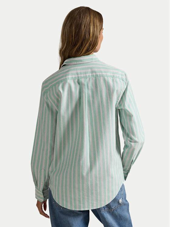 Polo Ralph Lauren Polo Ralph Lauren Koszula 211970739500 Zielony Relaxed Fit