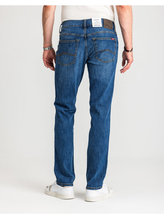 Mustang Mustang Jeansy TRAMPER STRAIGHT Niebieski Straight Fit