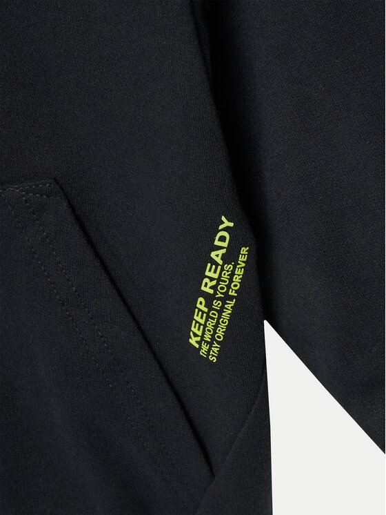 Coccodrillo Coccodrillo Felpa WC5132401VBA Nero Regular Fit
