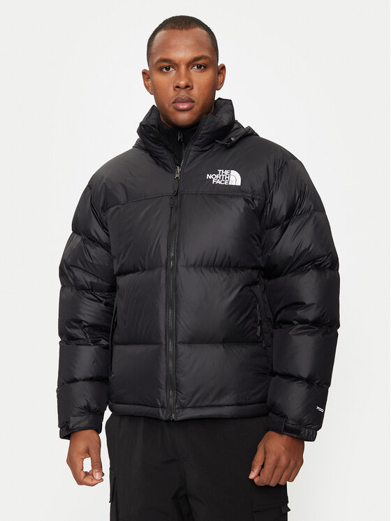 The North Face Dūnu jaka 1996 Retro Nuptse NF0A3C8D Melns Loose Fit