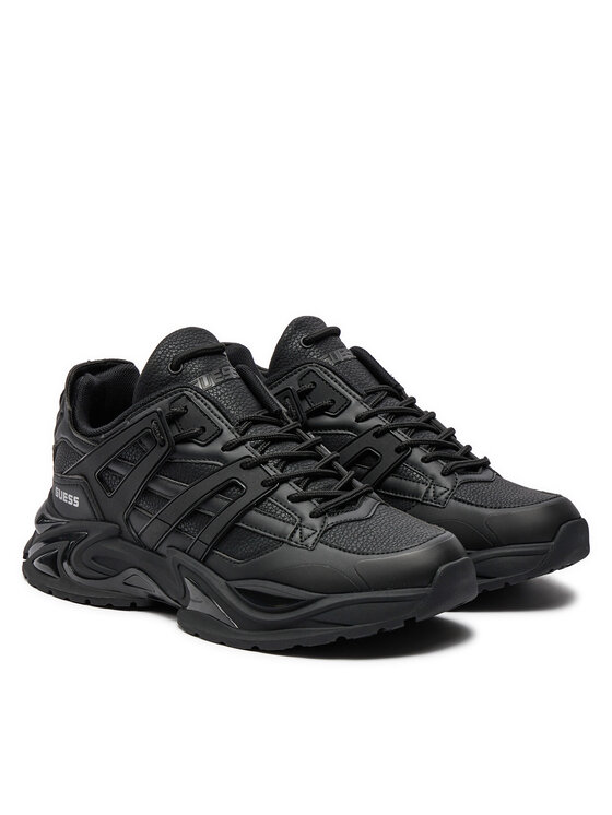 Guess Guess Αθλητικά Belluno Low FMTBEL ELE12 Μαύρο