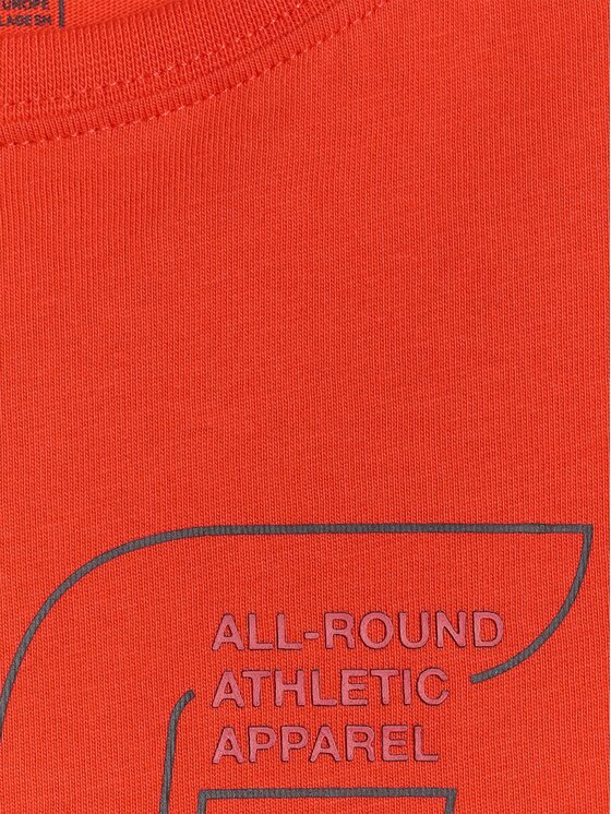 4F 4F T-Shirt 4FJWAW25TTSHM2417 Czerwony Regular Fit