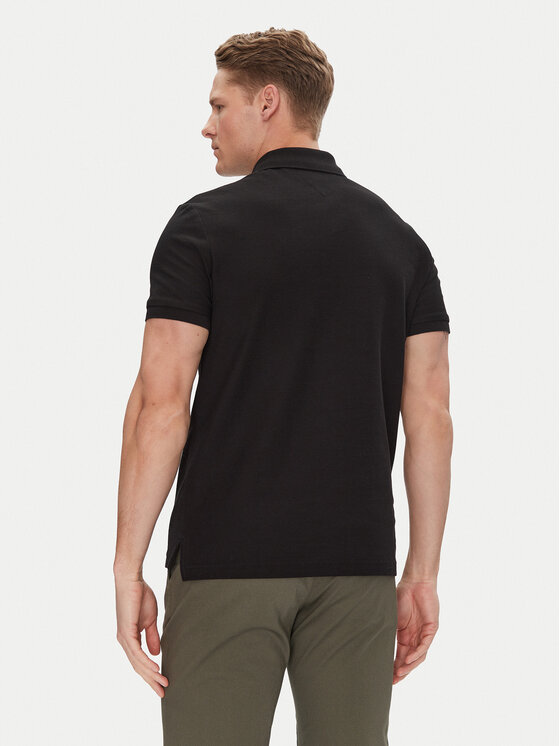 Tommy Hilfiger Tommy Hilfiger Polokošeľa MW0MW33167 Čierna Regular Fit