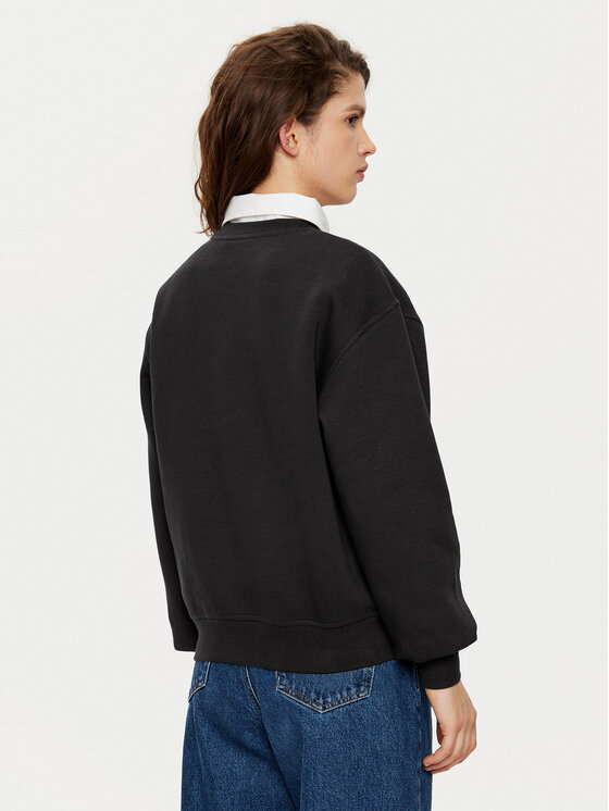 Tommy Hilfiger Tommy Hilfiger Pulóver WW0WW41246 Fekete Relaxed Fit