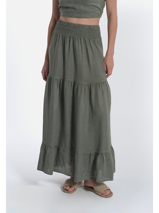 ACANFORA ACANFORA Gonna 5117-VERMIL Verde Regular Fit
