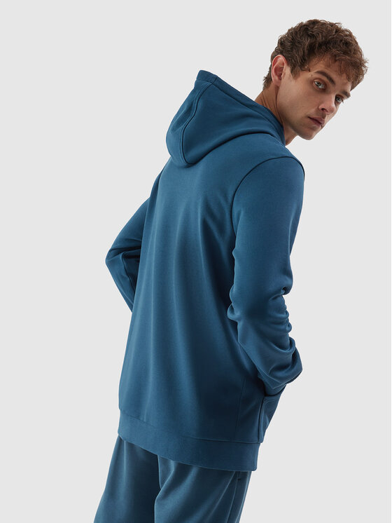 4F 4F Суитшърт 4FAW23TSWSM694 Тъмносин Regular Fit