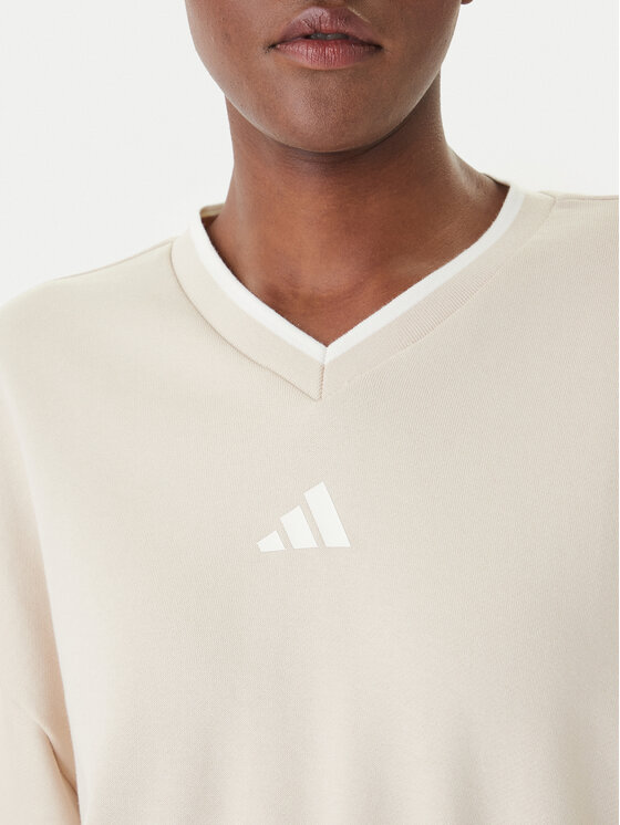 adidas adidas Bluza Stadium JY6969 Beżowy Loose Fit