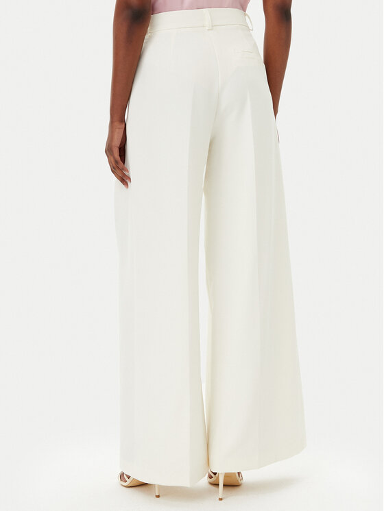 Maryley Maryley Текстилни панталони 25EB579/43VA Екрю Regular Fit