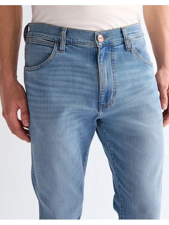 Wrangler Wrangler Jeansy LARSTON Niebieski Slim Fit