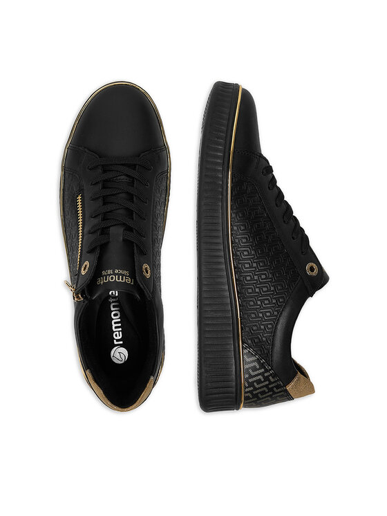 Remonte Remonte Sneakersy D2E00-03 Černá