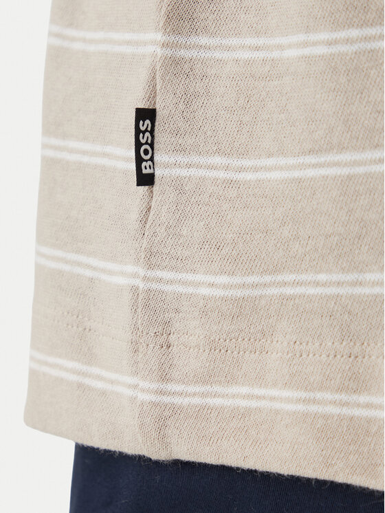 BOSS BOSS T-krekls H-Taut 235 50559166 Bēšs Regular Fit