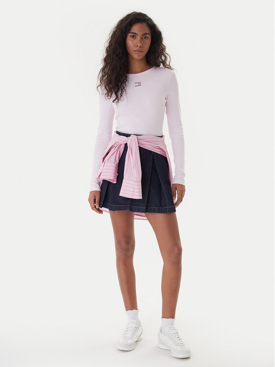 Tommy Jeans Tommy Jeans Blusa DW0DW20178 Rosa Slim Fit