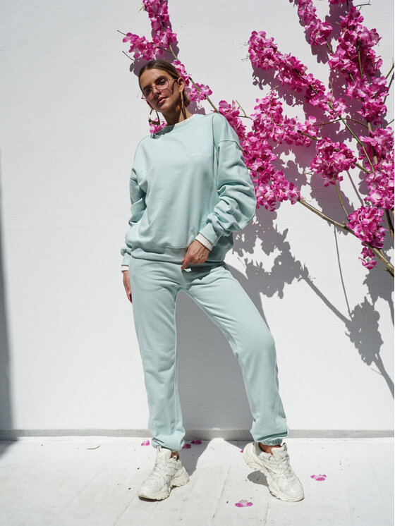 LilaLou LilaLou Dres Poli Zielony jasny Regular Fit