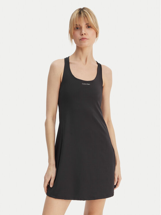 Calvin Klein Performance Calvin Klein Performance Haljina za svaki dan Icon LVGWS6D903 Crna Regular Fit