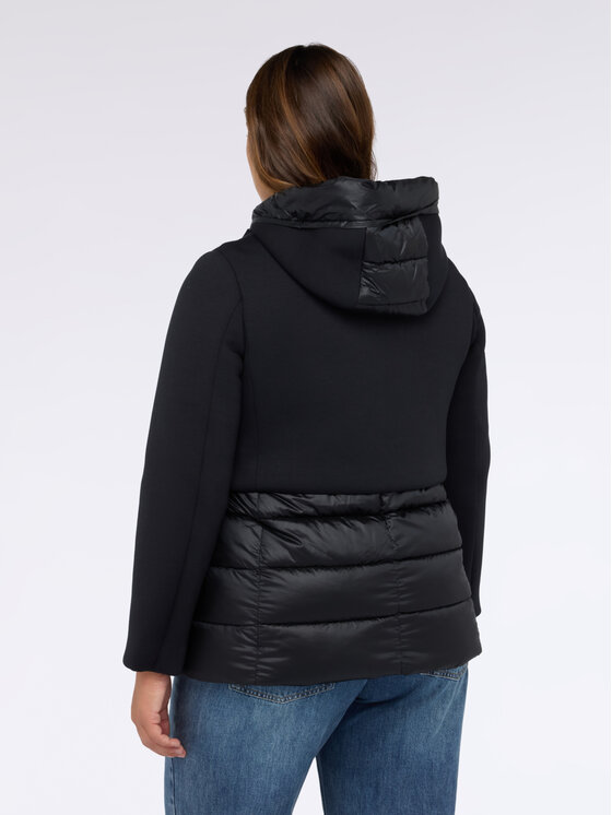 Fiorella Rubino Fiorella Rubino Kurtka puchowa F010T001442N033 Czarny A-Line Fit