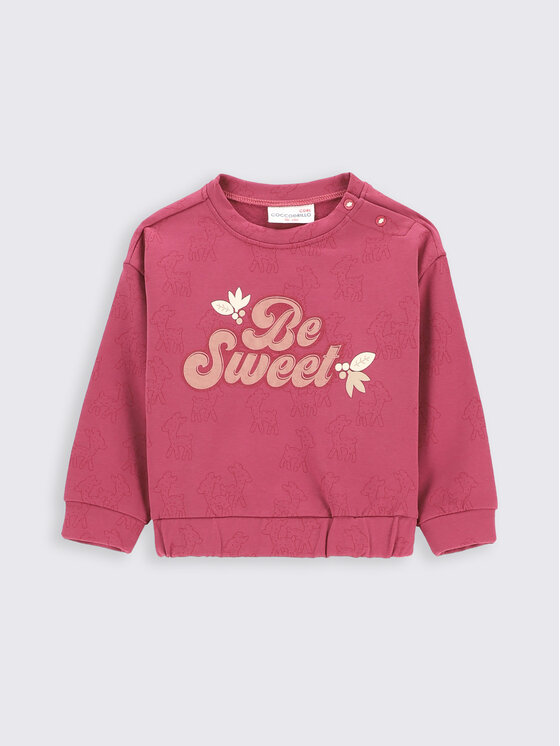 Coccodrillo Coccodrillo Sweatshirt ZC2132101WON Rosa Regular Fit