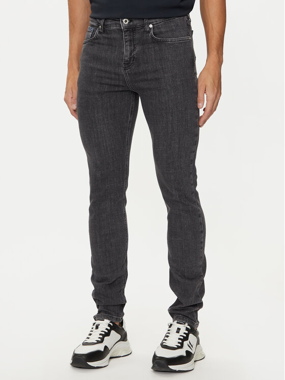 Karl Lagerfeld Jeans Traperice 245D1101 Siva Slim Fit