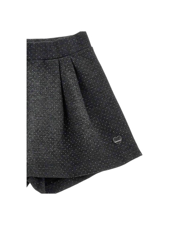Monnalisa Monnalisa Pantaloncini q-bab-67781 Grigio Regular Fit