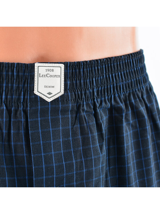 Lee Cooper Lee Cooper Bokserki BOX26-007 Niebieski