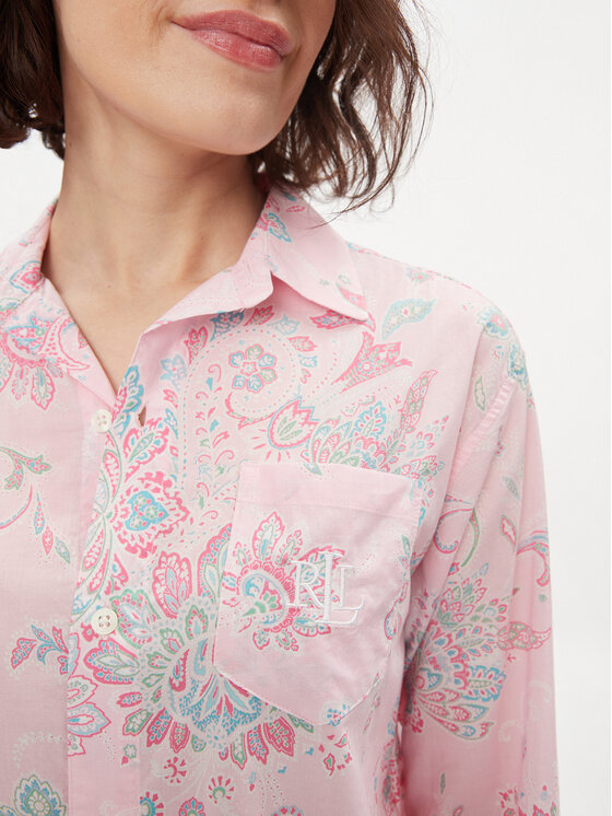 LAUREN RALPH LAUREN Lauren Ralph Lauren Koszula nocna ILN32317 Różowy