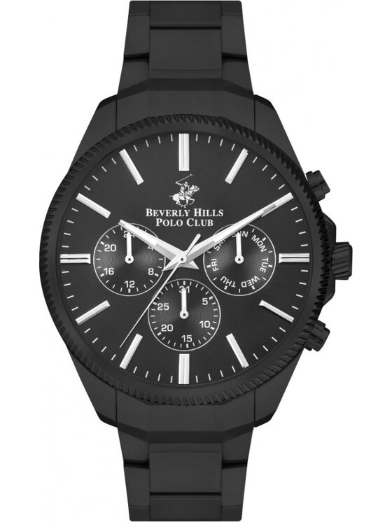 Beverly Hills Polo Club Beverly Hills Polo Club Zegarek BP3379X.670 Czarny