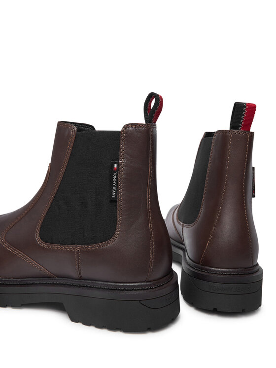 Tommy Jeans Tommy Jeans Chelsea cipele Tjm Chelsea Boot EM0EM01469 Smeđa