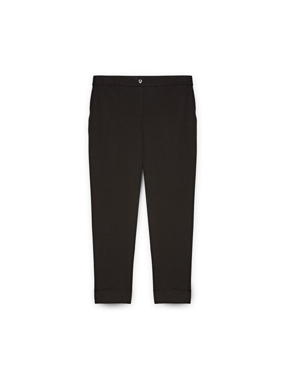 Fiorella Rubino Fiorella Rubino Pantaloni di tessuto P609L002190N033 Nero Regular Fit