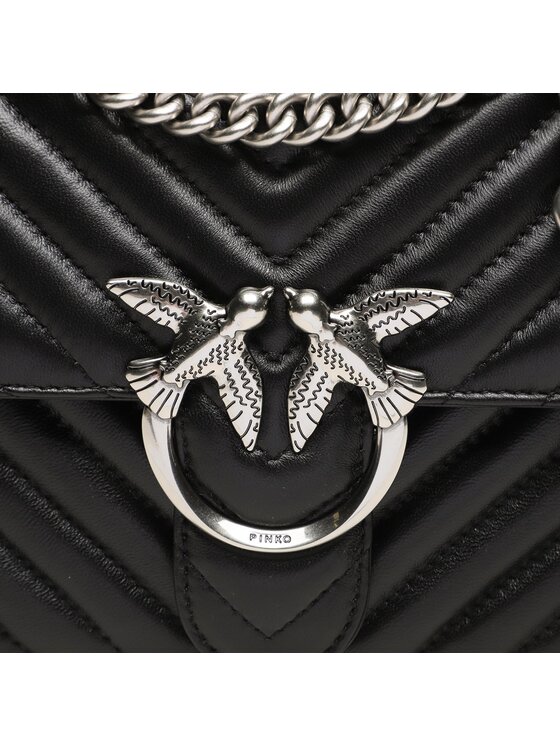 PINKO Pinko Borsetta Love One Classic Dc. AI23-24 PLTT 100941 A0GK Nero