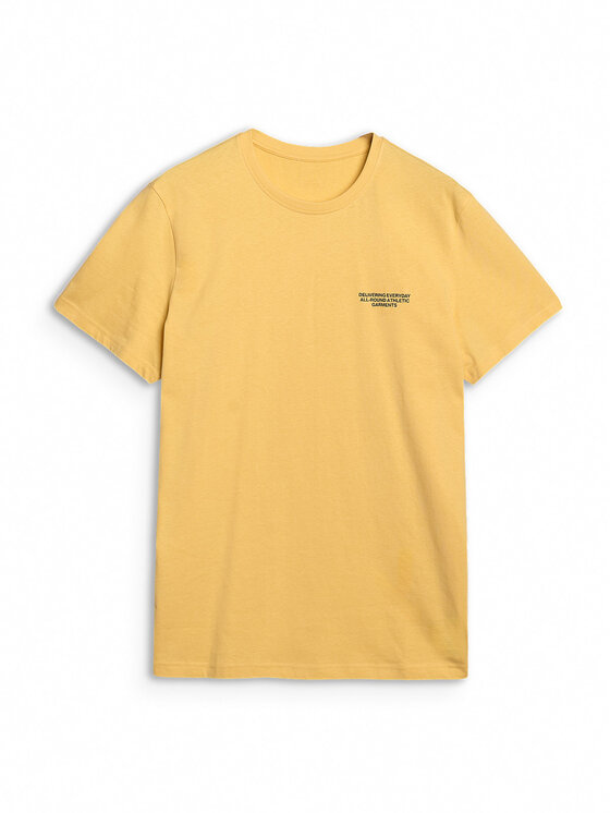 4F 4F T-shirt MONOCHROME Giallo Regular Fit