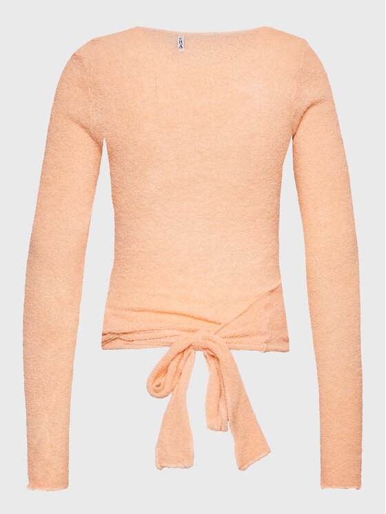 Deha Deha Cardigan Crossover A00180 Portocaliu Regular Fit