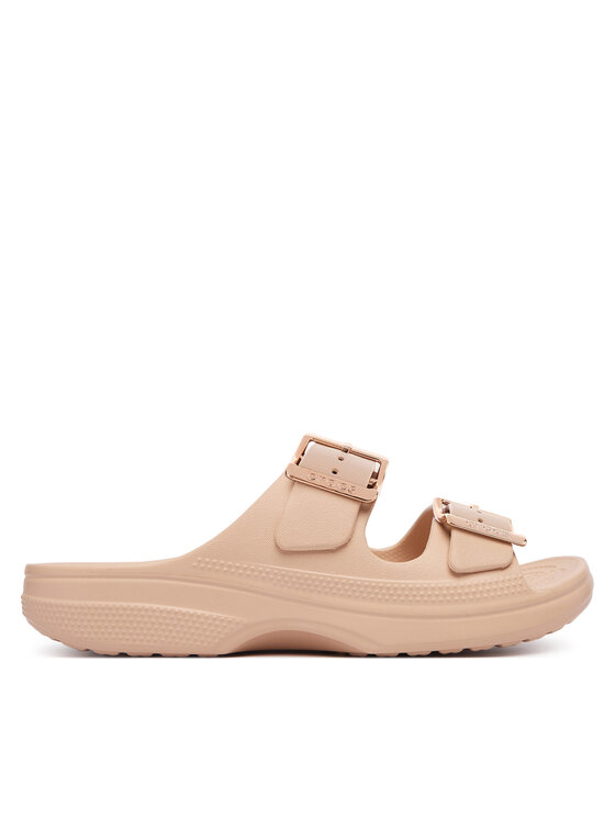 Crocs Crocs Παντόφλες Saturday Metallic Buckle 213316 Ροζ