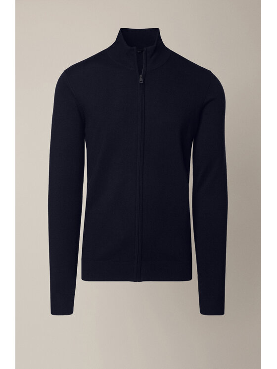 Lancerto Lancerto Sweter Riki SW073225000050 Granatowy Regular Fit