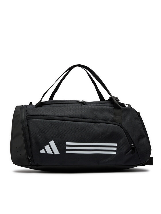 adidas Geantă Essentials 3-Stripes Duffel Bag IP9862 Negru