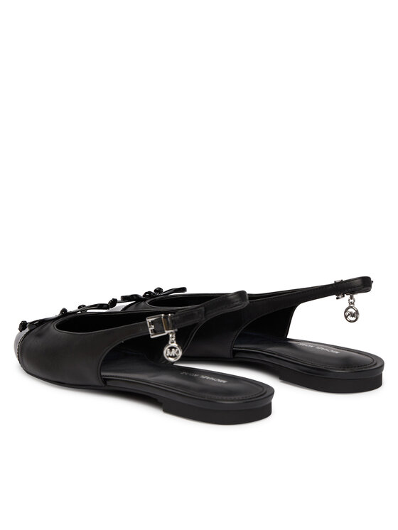 MICHAEL Michael Kors MICHAEL Michael Kors Baleriny Piper Sling 40S6PIFP2L Czarny