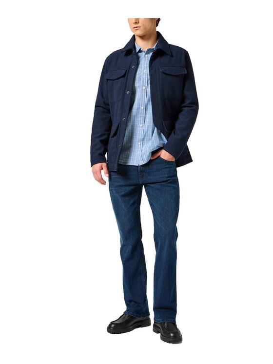 Wrangler Wrangler Kurtka przejściowa 112357212 Granatowy Regular Fit