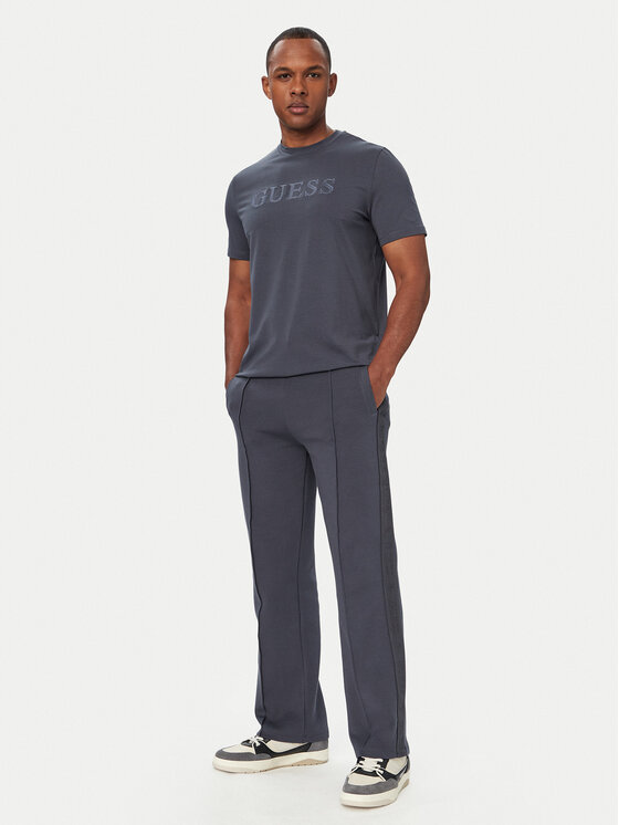 Guess Guess Marškinėliai Z6YI17 K4968 Tamsiai mėlyna Regular Fit