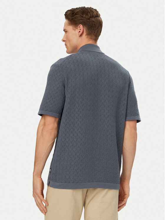 BOSS BOSS Krekls H-Nappo 50560494 Zils Regular Fit