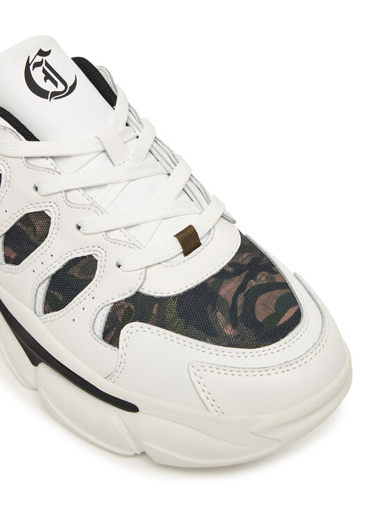 Just Cavalli Just Cavalli Sneakersy 79QA3SA3 ZSD36 Bílá