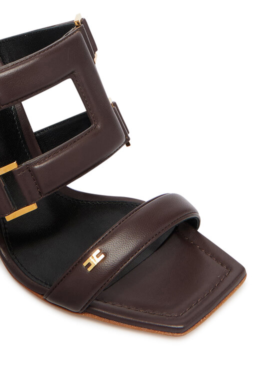 Elisabetta Franchi Elisabetta Franchi Šlepetės SA-44L-62E2-V620 Tamsiai ruda