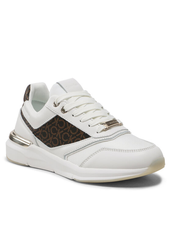 Calvin Klein Sneakers Flexi Runner – Mono HW0HW01437 Alb Alb imagine noua