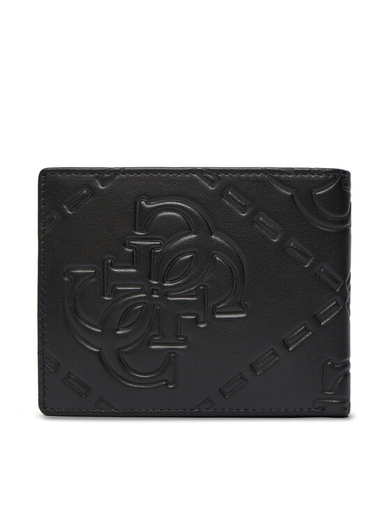 Guess Guess Große Herren Geldbörse SMBOMG LEA20 Schwarz