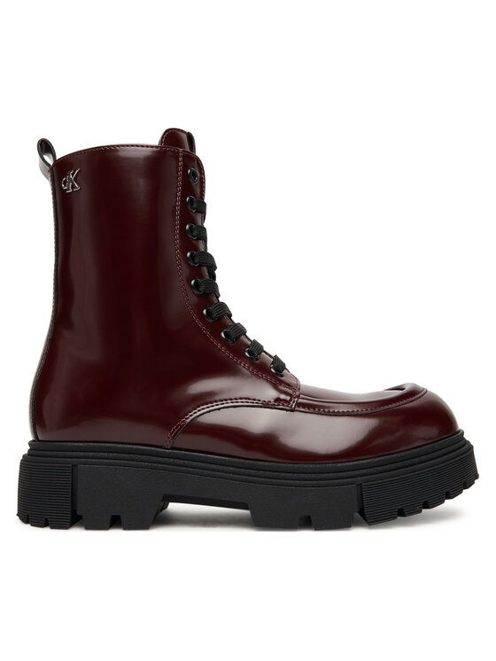 Calvin Klein Calvin Klein Trappers Tronchetto Allacciato V4A5-83132-1453 Vișiniu